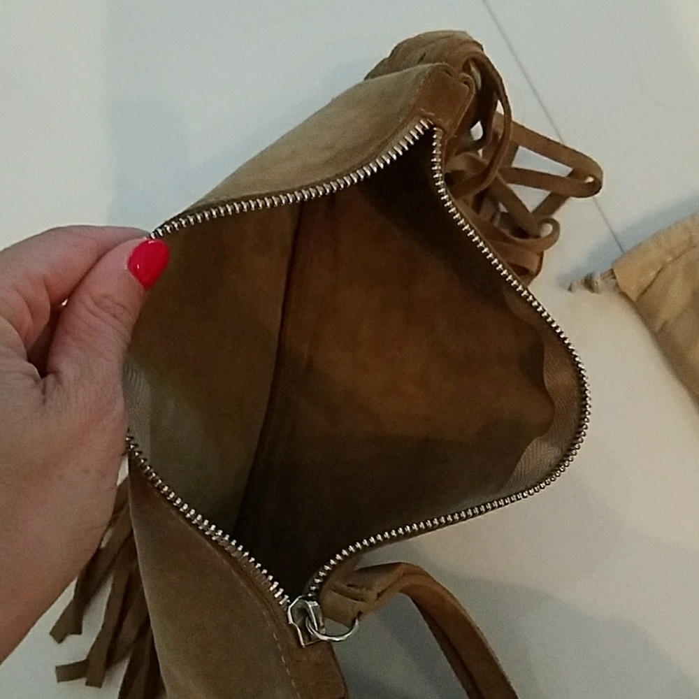P.A.R.O.S.H. Suede fringe purse. - Picture 4 of 5